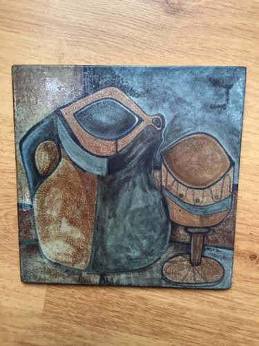 Plaque annee cubisme nature - plaque,