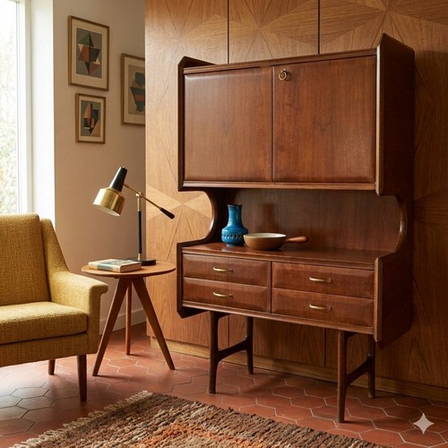 Meuble vintage tiroirs - meuble,